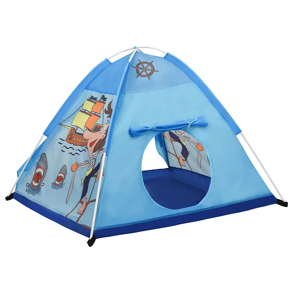 Tenda da Gioco per Bambini Blu con 250 Palline 120x120x90 cm 3107743