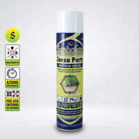 Insetticida effetto abbattente " zanza party " con spray jet per disinfestazioni immediate