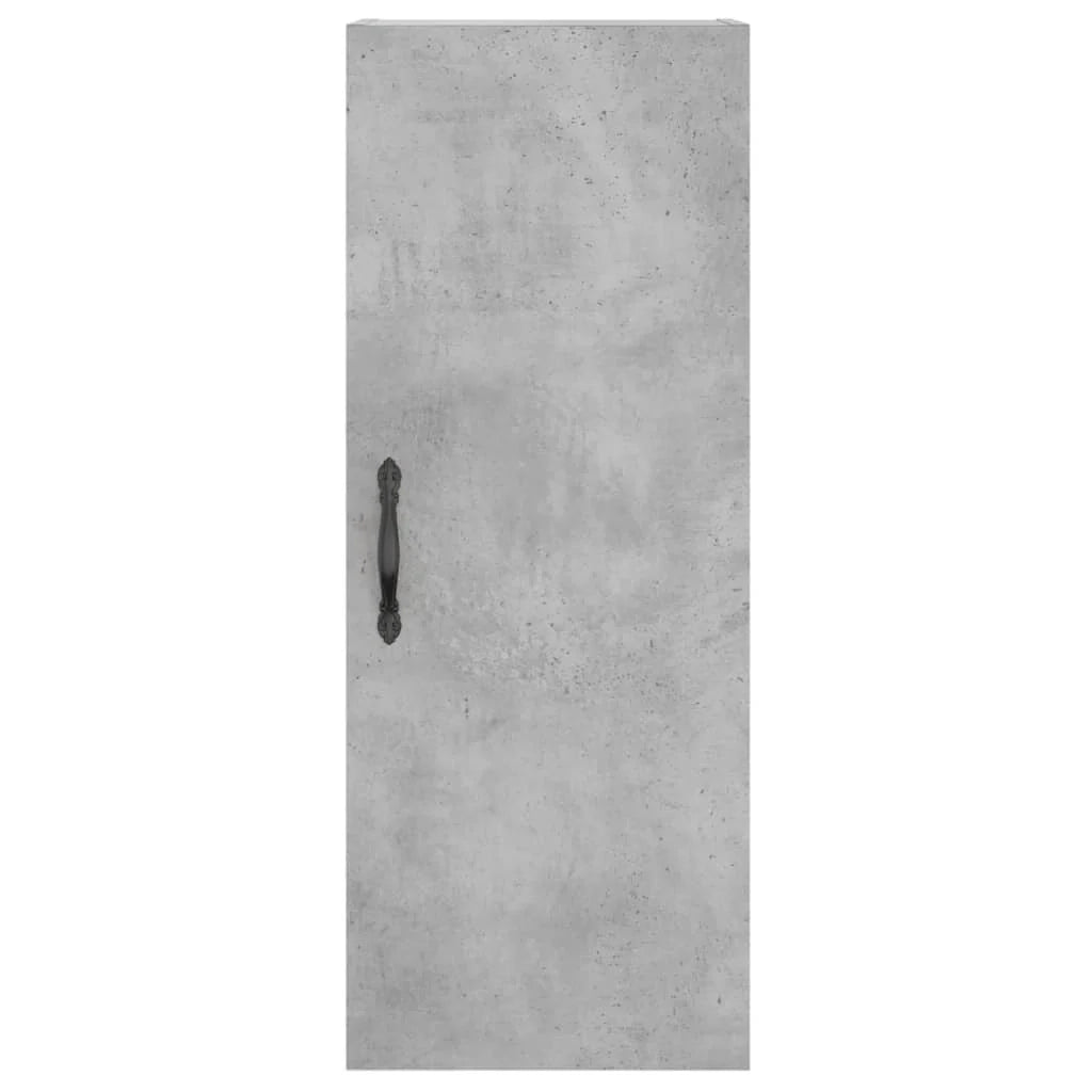 Buffet credenza cassettiera mobiletto mobile contenitore organizer cucina soggiorno salotto alto 34,5 x 34 x 180 cm legno ingegnerizzato grigio 02_0034330