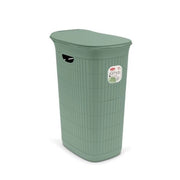 Cesta Portabiancheria con Coperchio Domus Green Tea 36 Litri