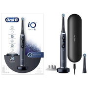 Oral-B iO Spazzolino Elettrico Ricaricabile 9S Nero, 2 Testine, 1 Custodia Da Viaggio Ricaricabile