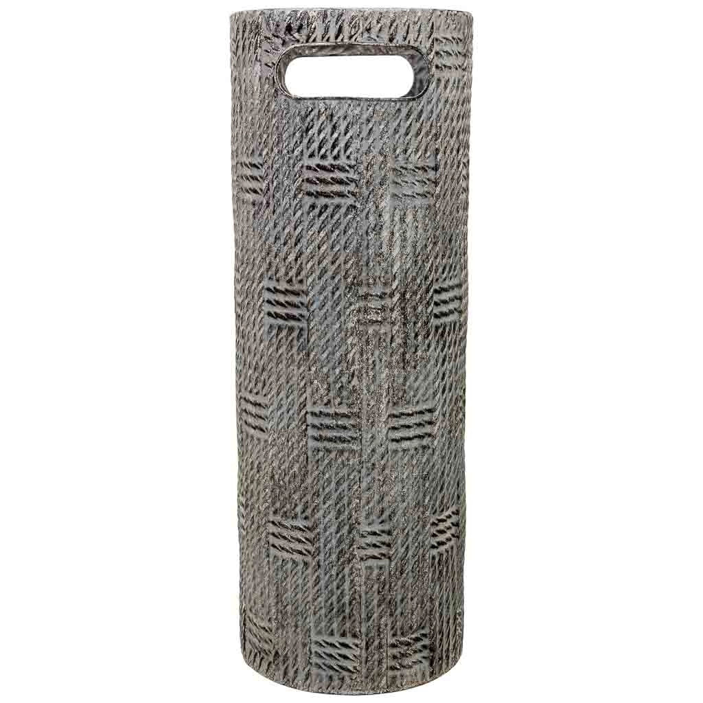 Portaombrelli metallo nero 20x20x55h cm