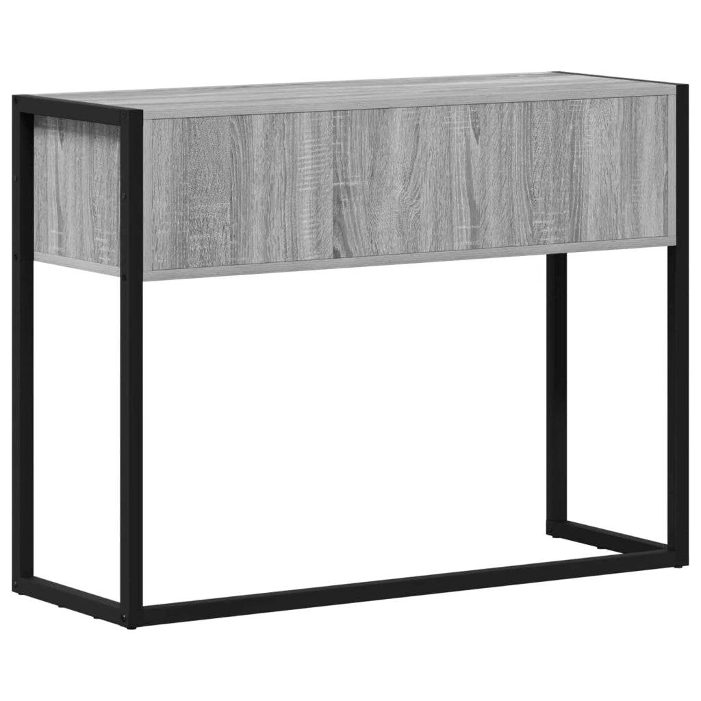 Tavolino Grigio Sonoma 100 x 36 x 75 cm Legno multistrato
