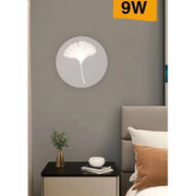 Trade Shop - Applique Moderno Led 9 W Parete Decorativa Con Fiore 3 Temperature Luce Aq29-b3c -
