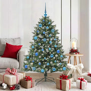 Albero di Natale artificiale con 150 LED Verde 150 cm 3395228
