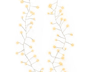 Catena luci LED 100 pz 120cm argento caldo