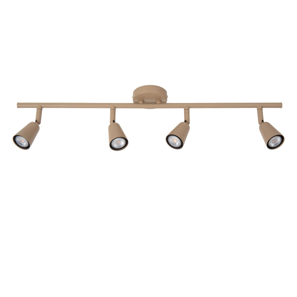 Faretto soffitto a barra TIANA 4xGU10 beige Lucide