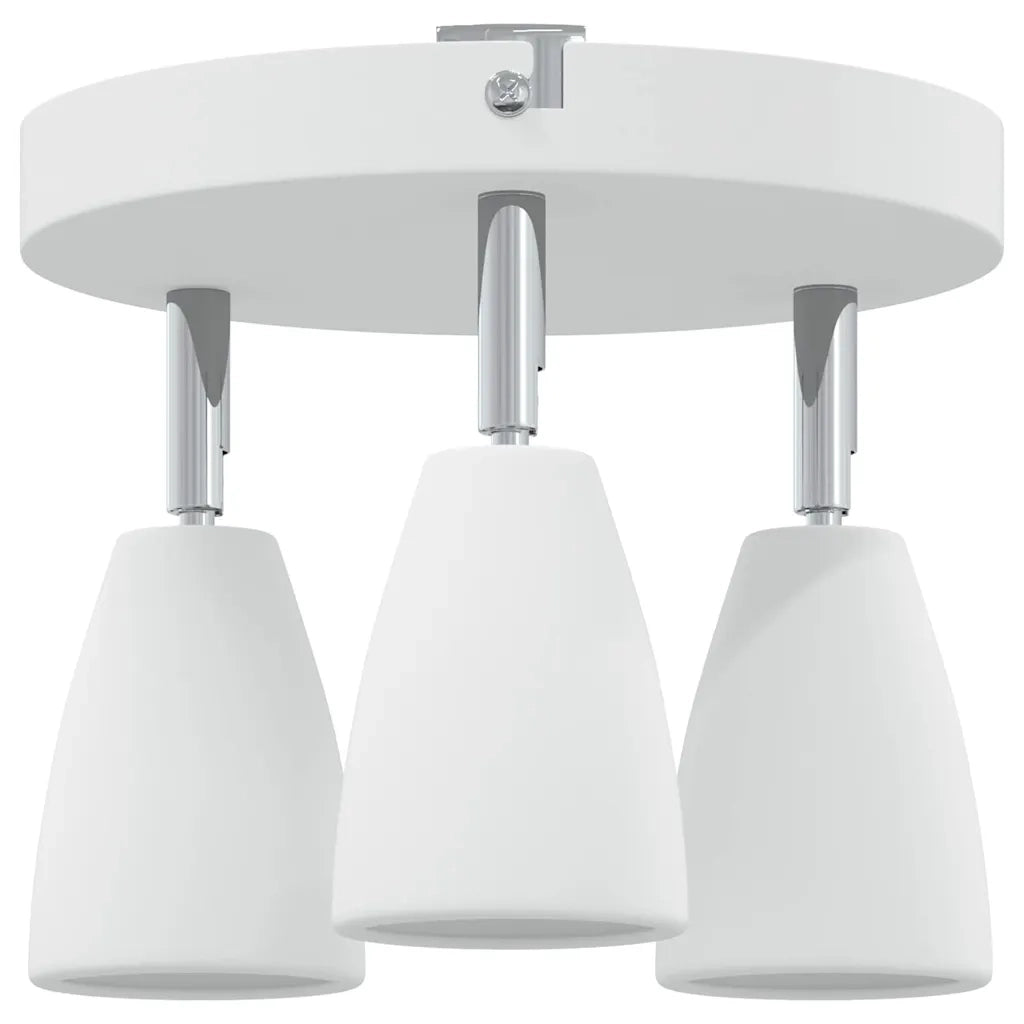 Faretto da soffitto Bianco 19 x 19 x 14,5 cm Metallo CFW5243109