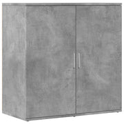 Credenza | Madia | Buffet da pranzo | Armadio da pranzo Grigio Cemento 79x38x80 cm in Legno Multistrato