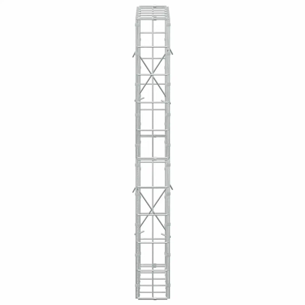 Gabione con Filo da 3,5 mm e Rete da 5x10 cm 50x10x100 cm 3462523