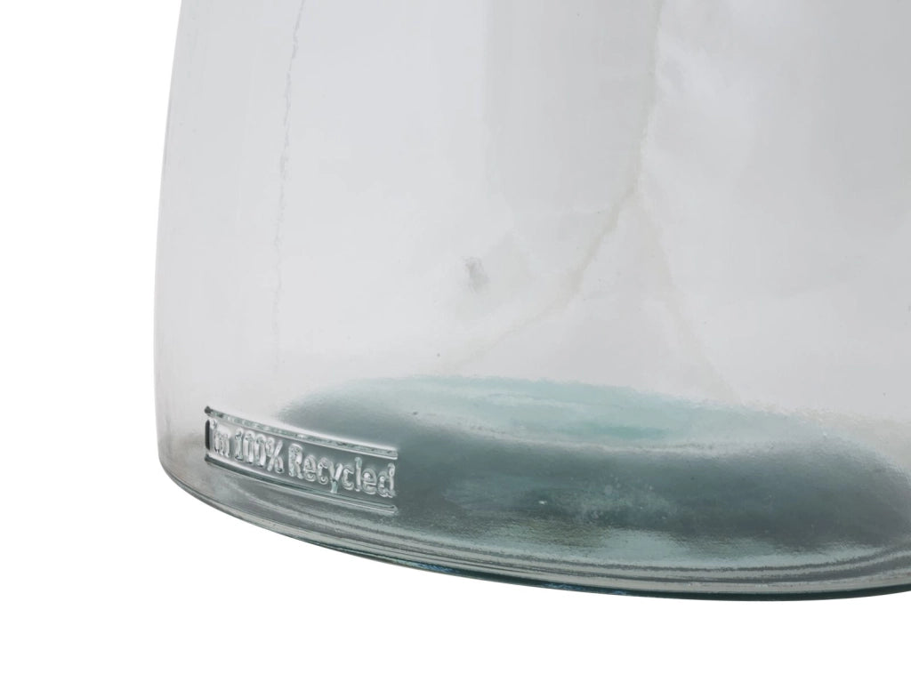 VASO GARDEN VETRO RICICLATO CM  � 21,5X43,5 (MADE IN SPAIN)