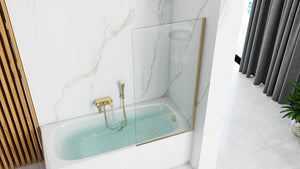 Schermo Vasca Rea Elegant Gold 70