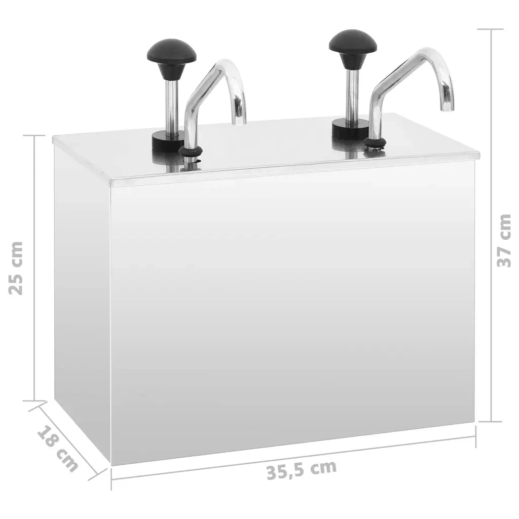 Distributore di Salsa in Acciaio Inossidabile 2 x 3,5 L CFW8667958