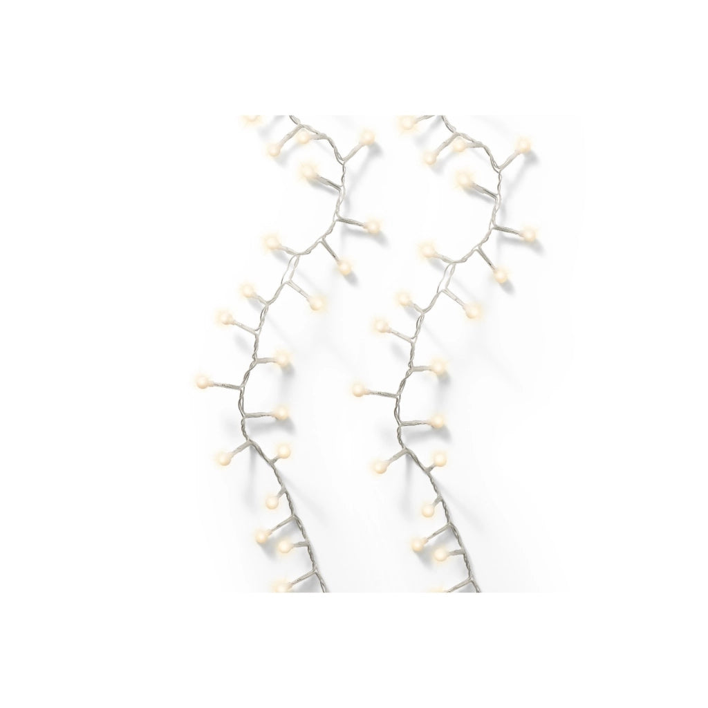 Luci LED Cherry Light trasp/bianco caldo 1100cm 8Funz OUT