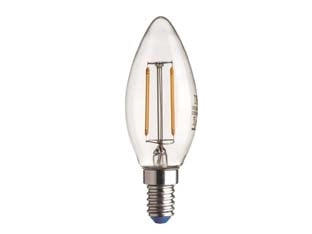 LAMPADA FILO LED OLIVA STICK E14- - 6w - 2700°K calda - 806 lm - 35x97h - 4 blister AIRAM