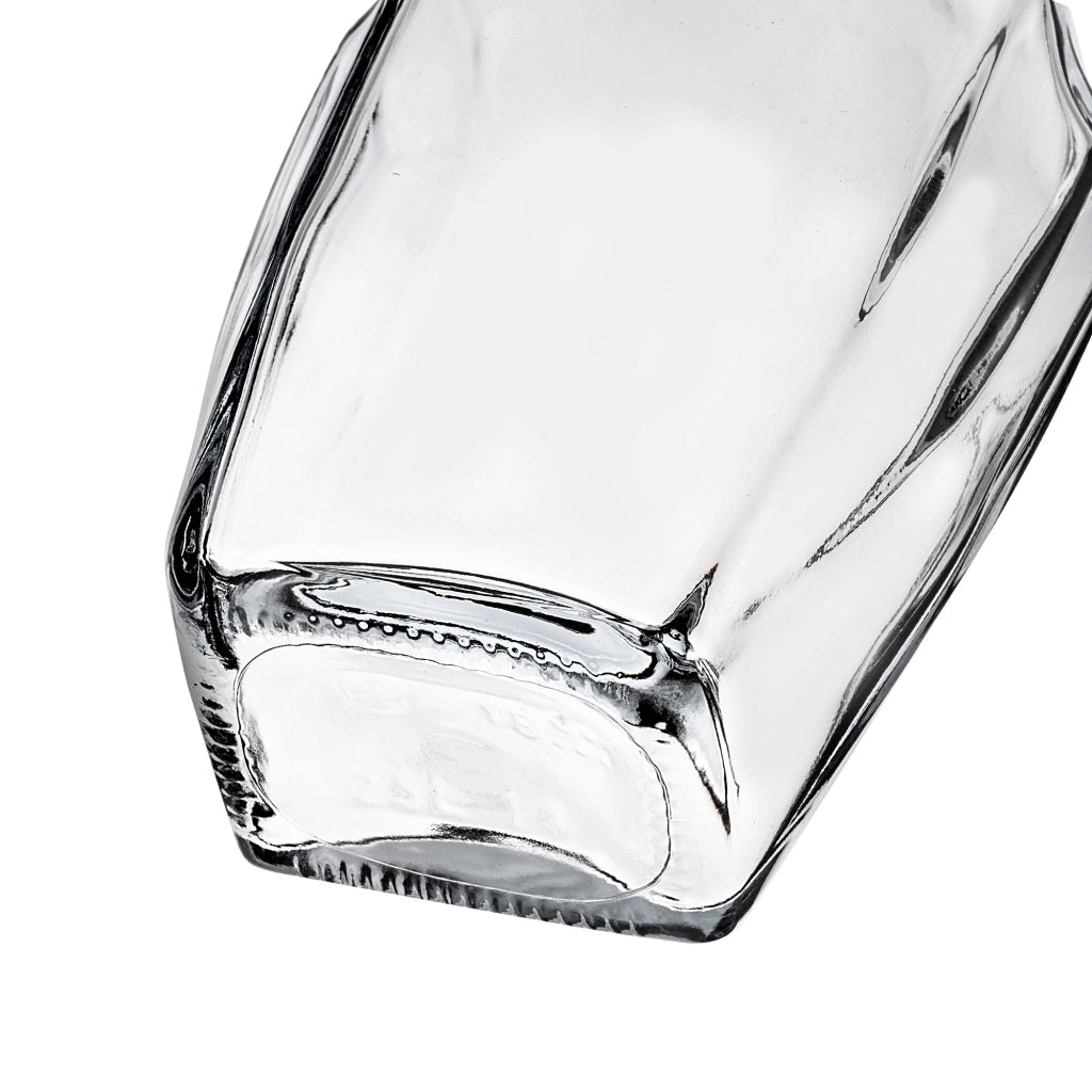 KADAX Bottiglia in Vetro per Tintura 250ml Con Tappo Rosso 50pz.
