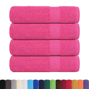 Asciugamani da Doccia FROGN 4 pz | Teli per bagno Rosa 70x140 cm 360 g/m2