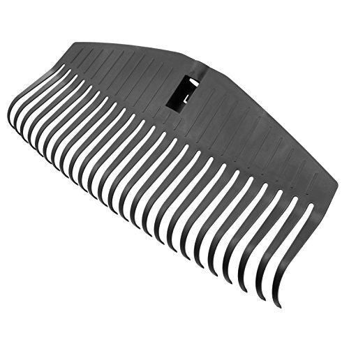 Fiskars 1003465 rastrello Rastrello con paletta per foglie Nero