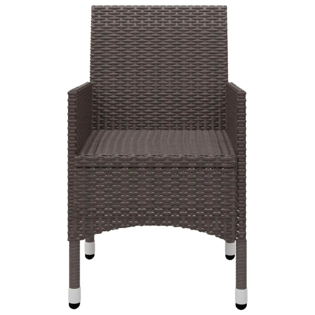 Set Mobili da Pranzo per Giardino 5 pz Marrone 3068738