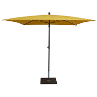 Ombrellone da Giardino 200x200 cm Palo Ø27 mm in Acciaio Maffei Kronos Giallo