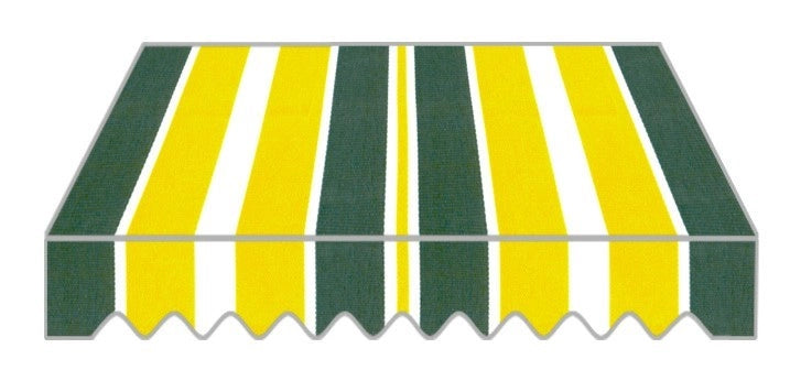 TENDA DA SOLE A CADUTA STRUTTURA ALLUMINIO CM.200X250H DISEGNO P3002 BALCONE