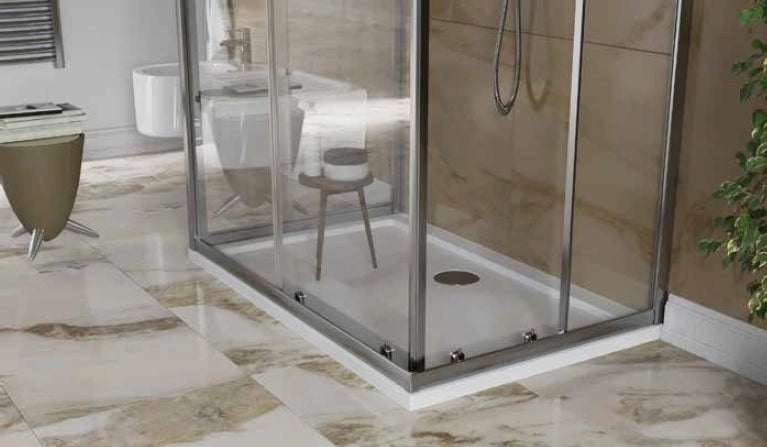 Box Fisso 80Cm Mood Cristallo Trasparente - 8.0