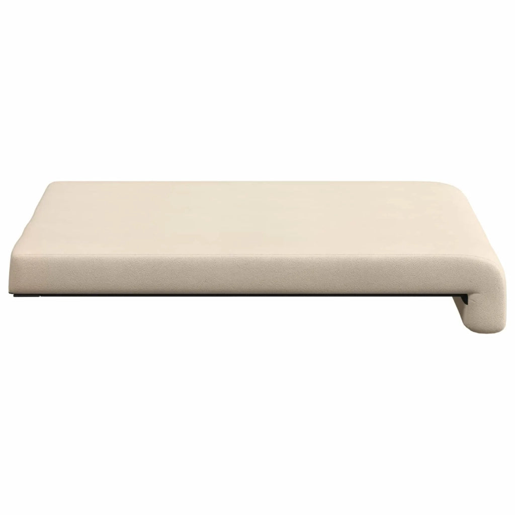 Cuscino per panchina 2 pcs Microfibra Beige Profondità 35 cm 42043057