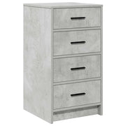 Credenza | Madia | Buffet da pranzo | Armadio da pranzo Grigio cemento 40 x 41 x 75 cm Legno multistrato