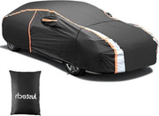 Autohoes Outdoor con tessuto Oxford 210D con strisce riflettenti e cerniere a zip - protezione UV - pioggia e neve - 490 x 190 x 150 cm