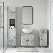 Set di armadietti da bagno in 3 pezzi BREDA 3417885