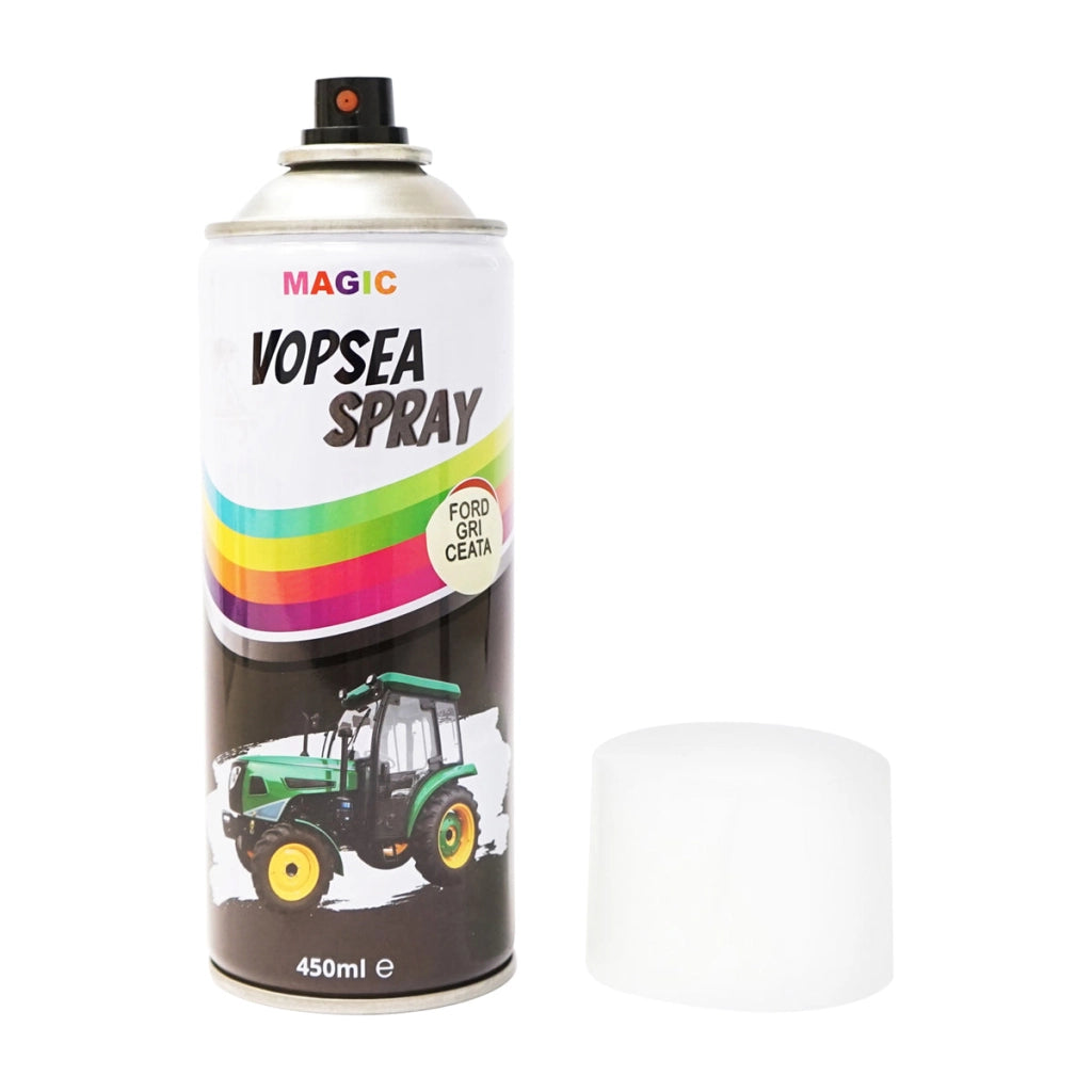 Spray vernice auto grigio nebbia tipo Ford professionale con asciugatura rapida 450 ml MAGIC