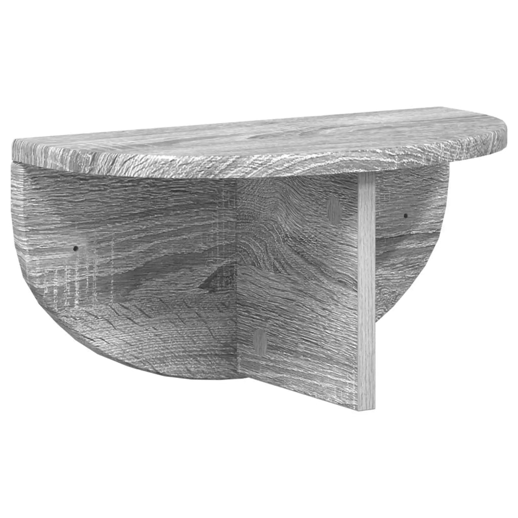 Scaffale da parete 2 pcs Grigio Sonoma 38 x 19 x 19 cm 891421