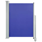 Tenda da sole laterale retrattile/schermo privacy per patio giardino terrazza balcone 100 x 300 cm blu 02_0007181