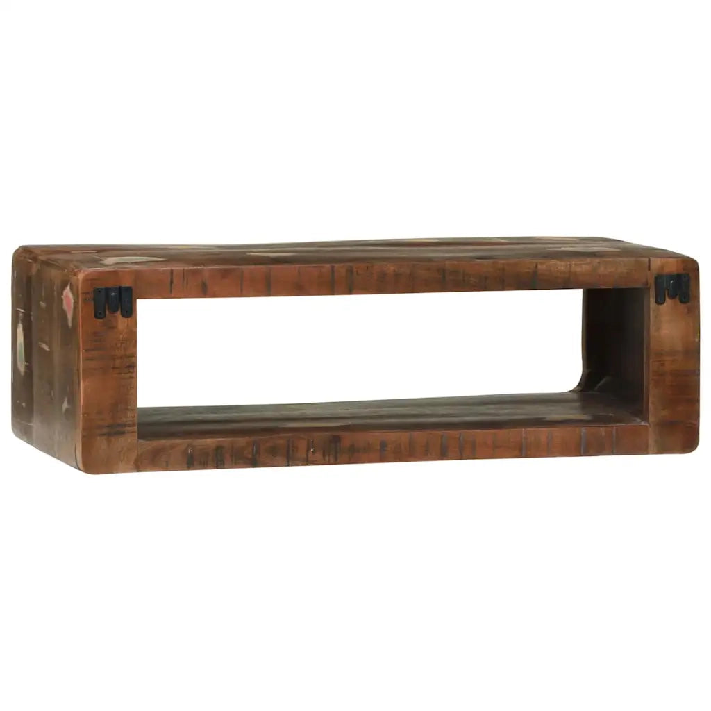 Mobile TV-Credenza per TV-Console TV Multicolore Legno massello di recupero 627688