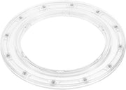 Tazza rotativa in acciaio inossidabile 25 cm, 360 gradi di rotazione, con cuscinetti a sfera per diversi utilizzi