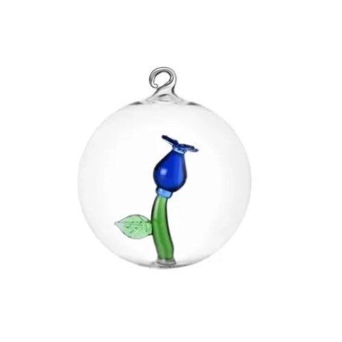 Botanica, Christmas edition palla di Natale fiore blu