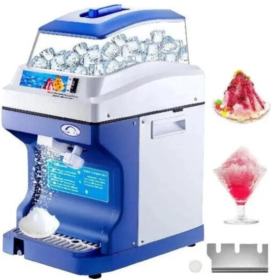 Macchina per Frullare il Gelato - Capacità 1,5 kg - Colore Blu