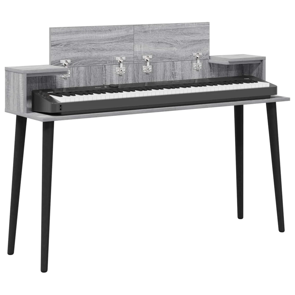 Scrivania studio Sonoma grigio 152 x 36 x 19,5 cm 8006697