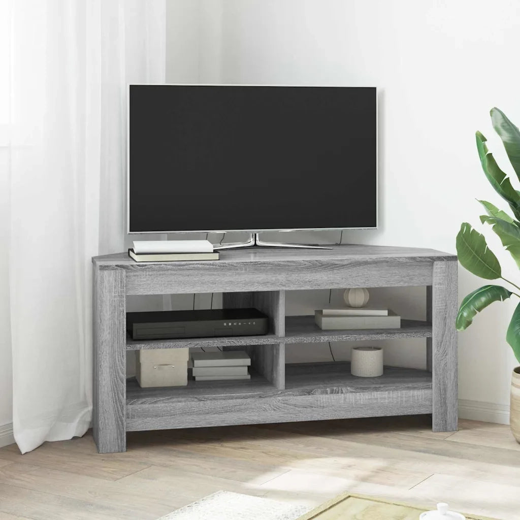 MobileTVAngolare 102 x 40,5 x 45 cm Grigio Sonoma 889781
