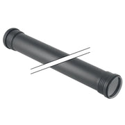 TUBO 2 BICCHIERI AD INNESTO IN PP CON GUARNIZIONE SERIE SILENT - ø90 MT 0,5  - GBR