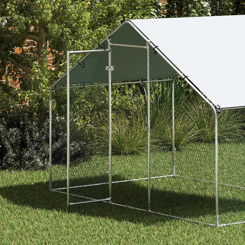 Pollaiolo per Galline Grande ¨C Zephmum ¨C Grigio 300x170x190 cm