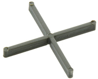 confezione 250 distanziatori mm. 5 a croce in plastica cod:ferx.7228