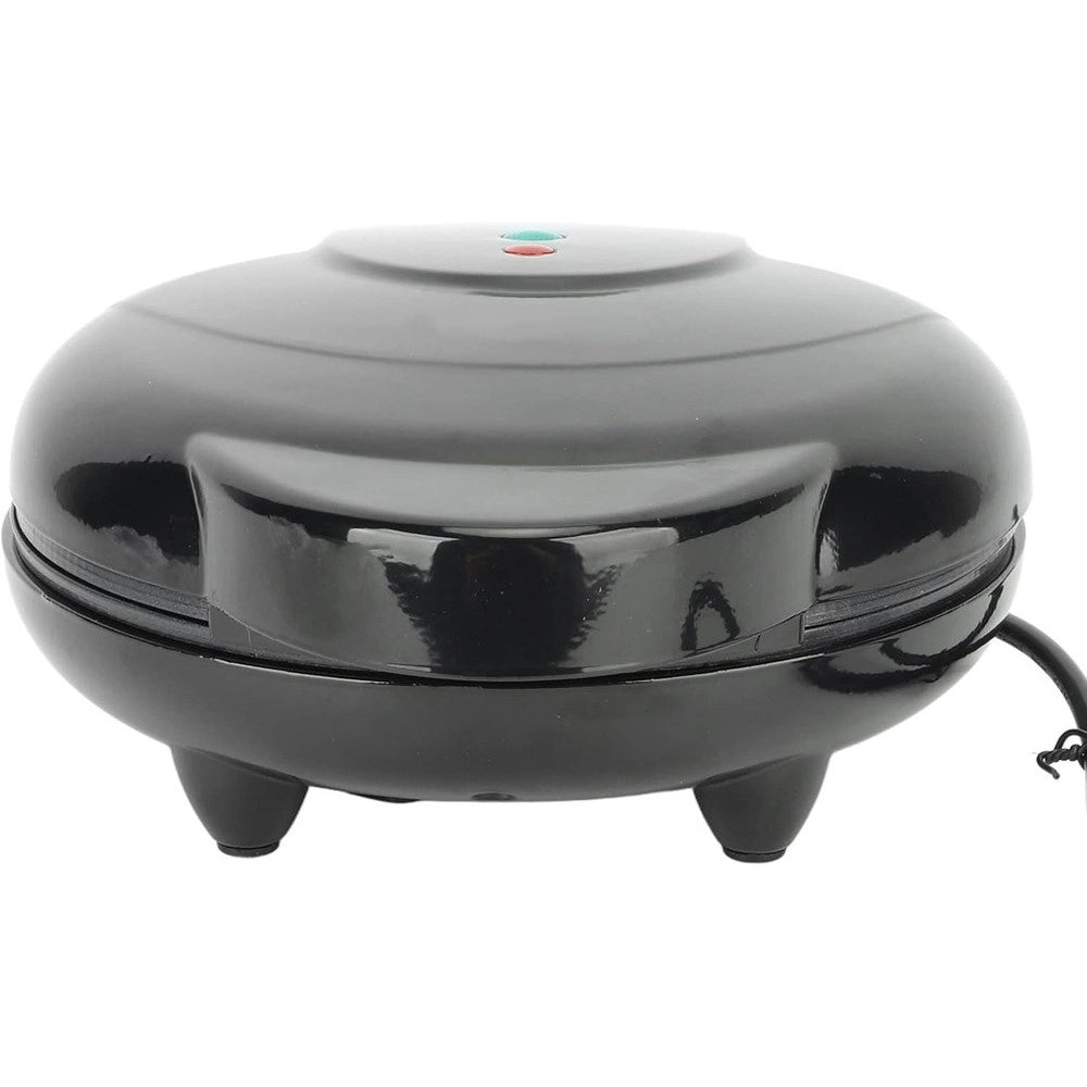 Trade Shop - Mini Donut Maker 1000w Antiaderente Riscaldamento A Doppia Faccia Elettrico 7 Ciambelle -