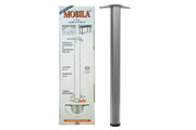 Set Gambe In Alluminio Per Tavolo Tonde 60X710 Pezzi 4 Mobilia - Masidef