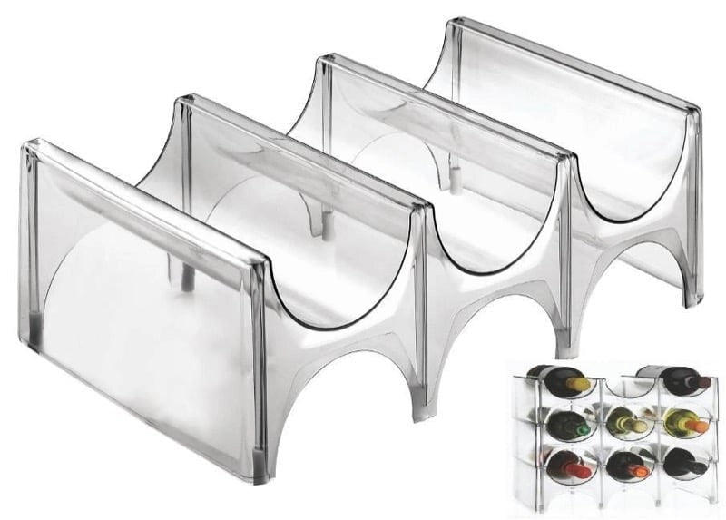 CANTINETTA PORTABOTTIGLIE OASI CM.36x22x12 h CANTINETTE PORTA BOTTIGLIE