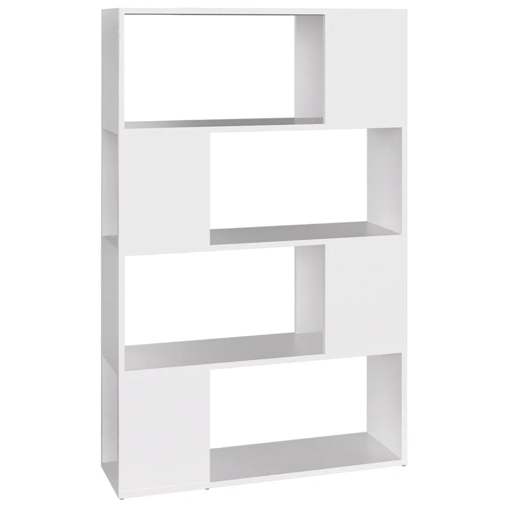 Libreria/Divisorio Bianco 80x24x124,5 cm in Truciolato