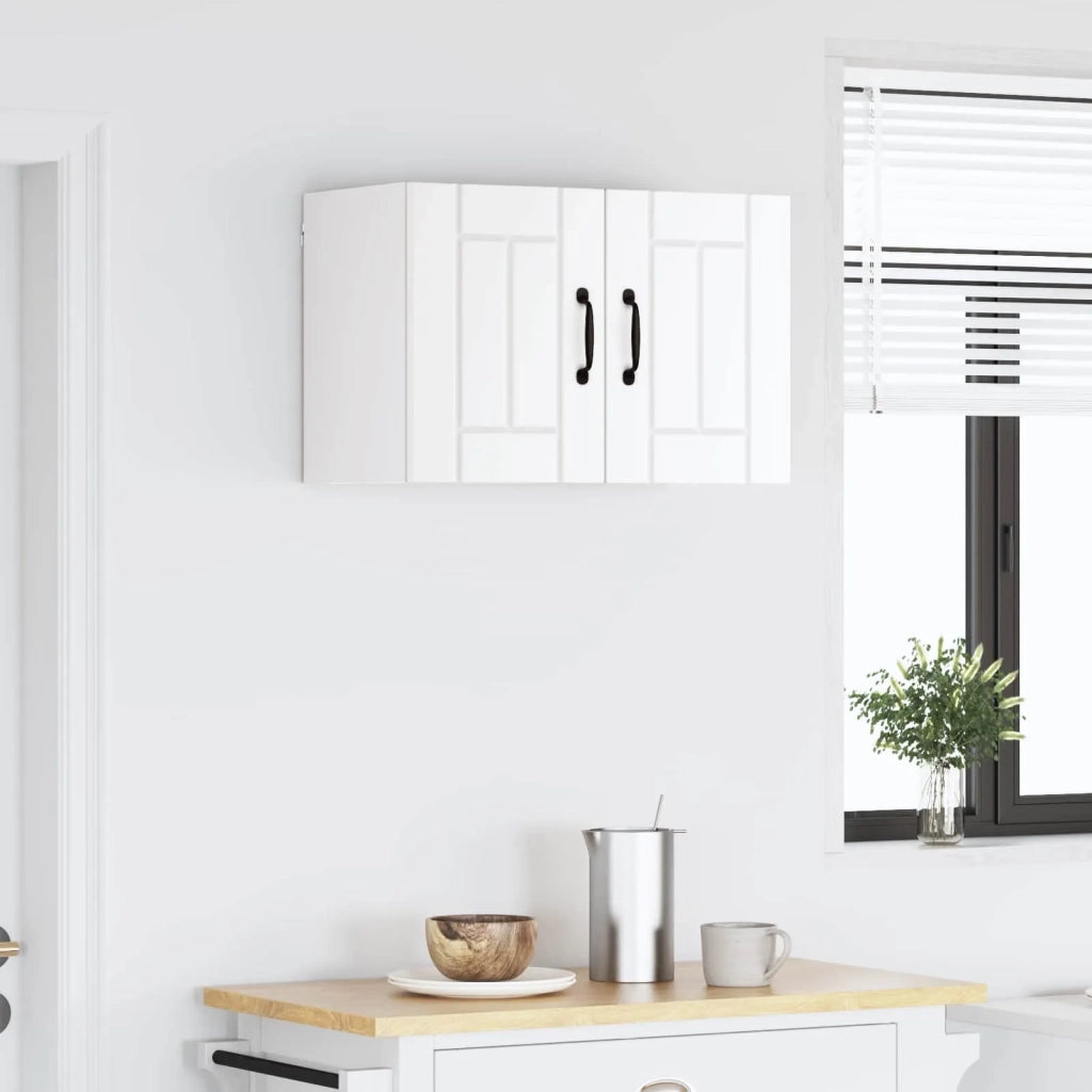 Pensile da cucina | Armadietto a muro LUCCA Bianco 60 x 31 x 40 cm