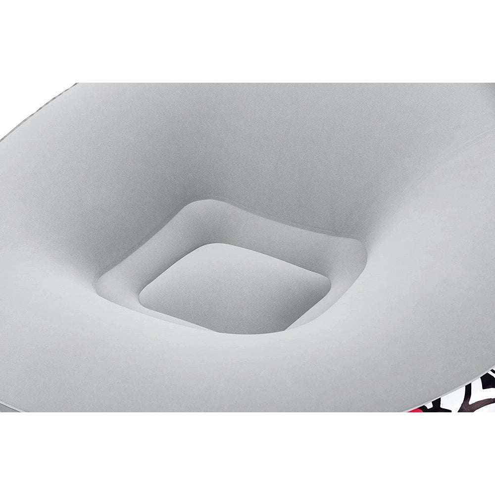 Trade Shop - Poltrona Gonfiabile Puffo Inflate-a-chair 112x112x66cm Floreale Street Art 75111 -