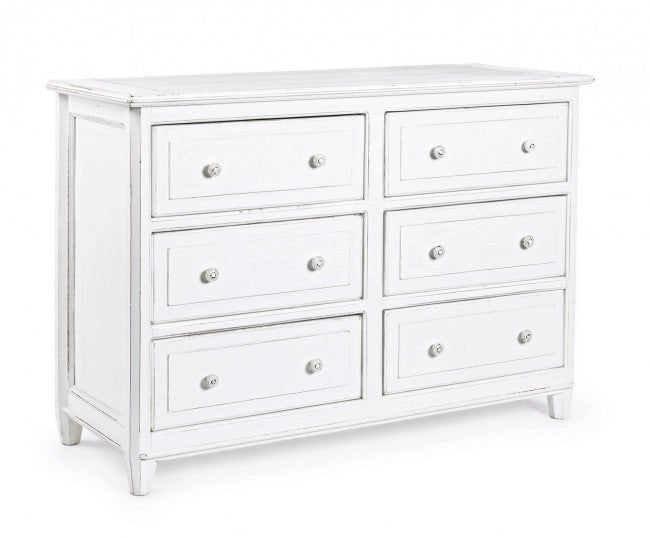 Cassettiera Colette 6 Cassetti in Legno