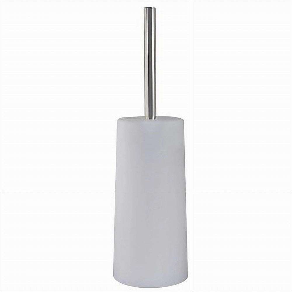Trade Shop - Portascopino Da Terra Bagno Toilette Con Scopino Spazzola Per Wc 2 Colori 62305 -